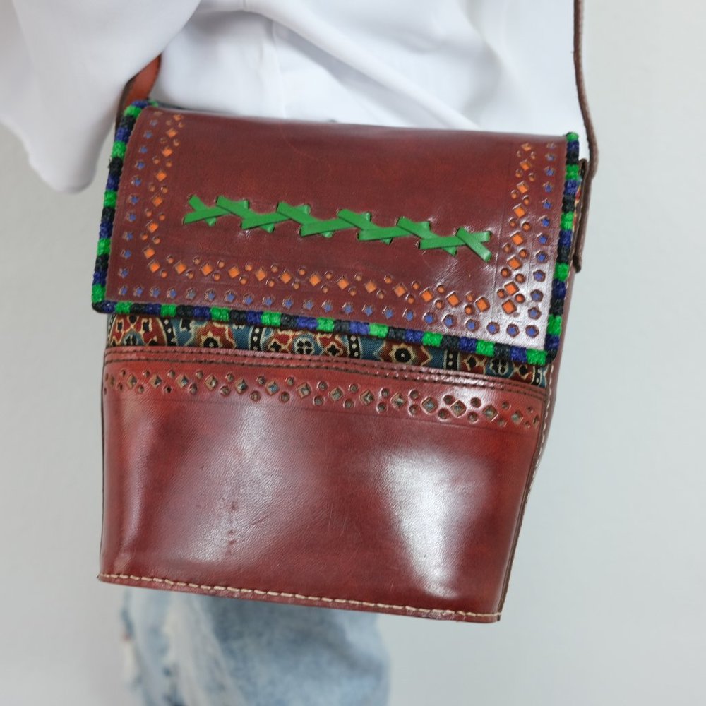 NWT genuine leather crossbody bag